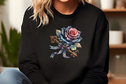 Gothic Roses Clipart, an Illustration by DreamCafeArt (Thumbnail 5 of 7)
