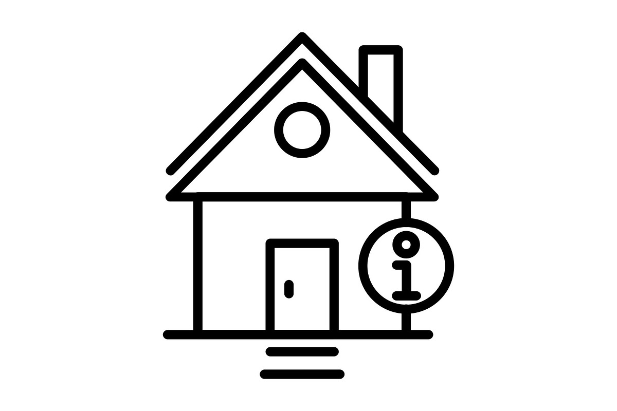 Information Point Line Icon, an Icon by Pexelpy (Photo 1 of 2)