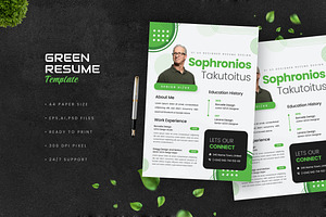 Green Modern Simple Resume