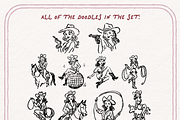 Rodeo Girls Clipart, Cowgirl Set, a Person Illustration by The October Creative (Thumbnail 5 of 7)
