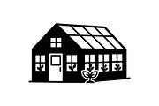 Greenhouse Growth Silhouettes, an Illustration by hafijul (Thumbnail 6 of 14)