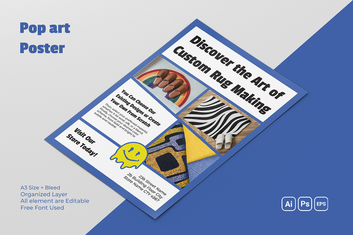 Pop Art Poster, a Poster Template by Fannan Studio (Photo 1 of 3)