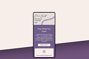 Life Coach Wix Studio Template, a Wix Template by Kitteeh (Thumbnail 20 of 20)