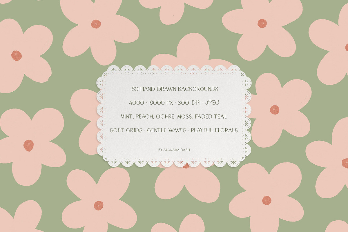 Eloria - Retro Pastel Backgrounds, a Background Graphic by alonahaidash (Photo 9 of 16)