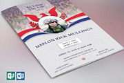 American Military Funeral Word, a Templates & Theme by Godserv Designs (Thumbnail 1 of 4)