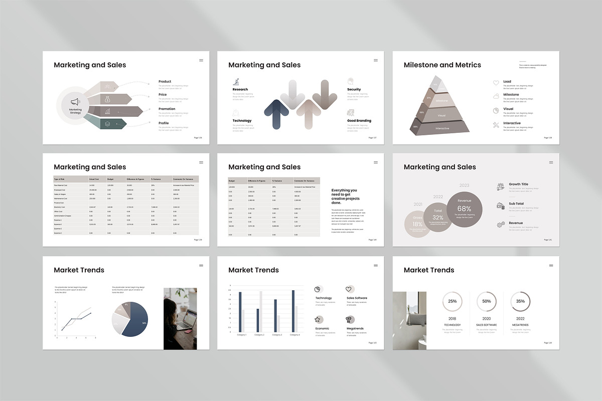 Business Plan PowerPoint Template, a Presentation Template by creathrivestudio (Photo 25 of 37)
