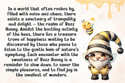 Buzz Honey - Handwritten, a Handwritten Font by Charmingbear59.design (Thumbnail 4 of 5)
