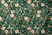 Festive Christmas Botanical Pattern, a Pattern Graphic by SirenaArt (Thumbnail 6 of 15)
