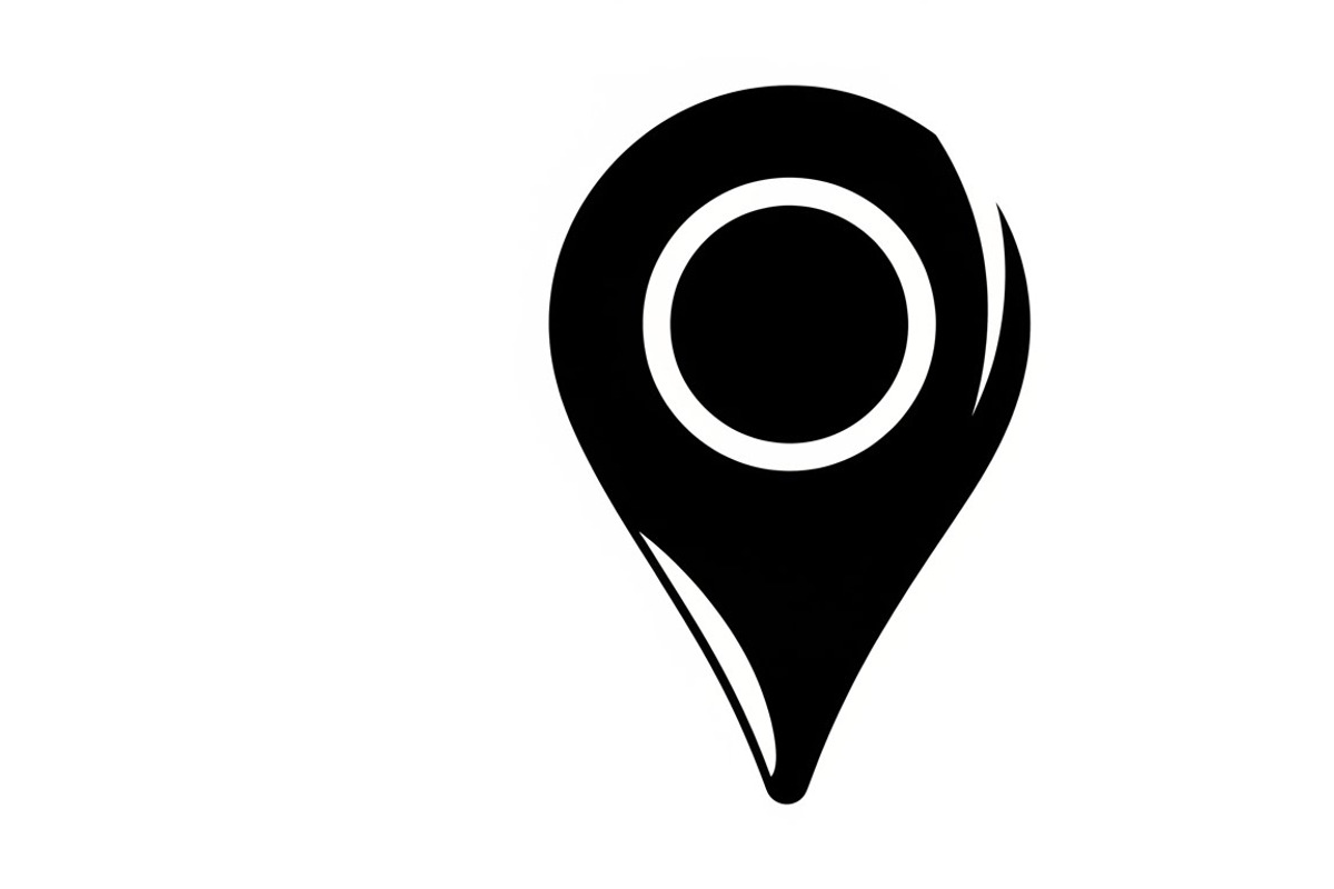 Modern location pin silhouettes, an Illustration by Amazin_art (Photo 29 of 31)
