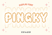 Cloud Line - Baby Font Types, a Font by KiddoGlyphs Studio (Thumbnail 3 of 3)