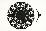 Vintage Wall Clock Victorian design, an Illustration by Amazin_art (Thumbnail 2 of 21)