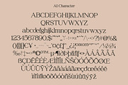 Chilia Unfocus, a Serif Font by Craft Supply Co. (Thumbnail 8 of 8)