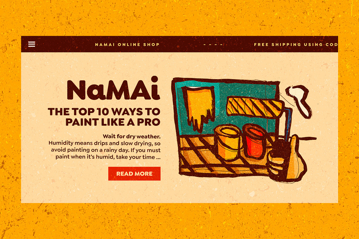 Namai: 12+ Hand Drawn Illustrations, a Person Illustration by nicholasasmita (Photo 8 of 10)