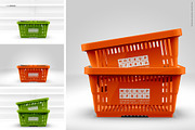 Shopping Basket Branding Mockup, a Product Mockup by INCDesign (Thumbnail 8 of 10)