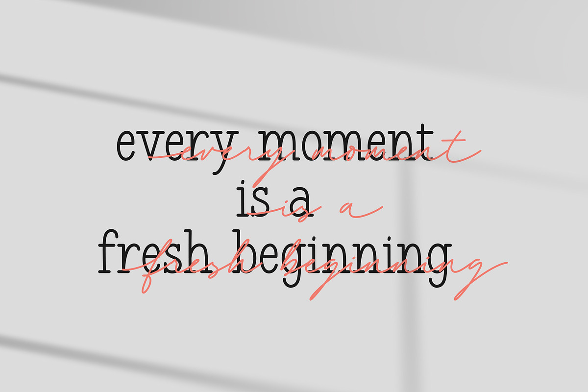 Classy Melody | Font Duo, a Script Font by Lemonthe (Photo 2 of 7)