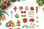 Christmas Tale. Watercolor set, an Illustration by JuliaBadeeva (Thumbnail 5 of 6)
