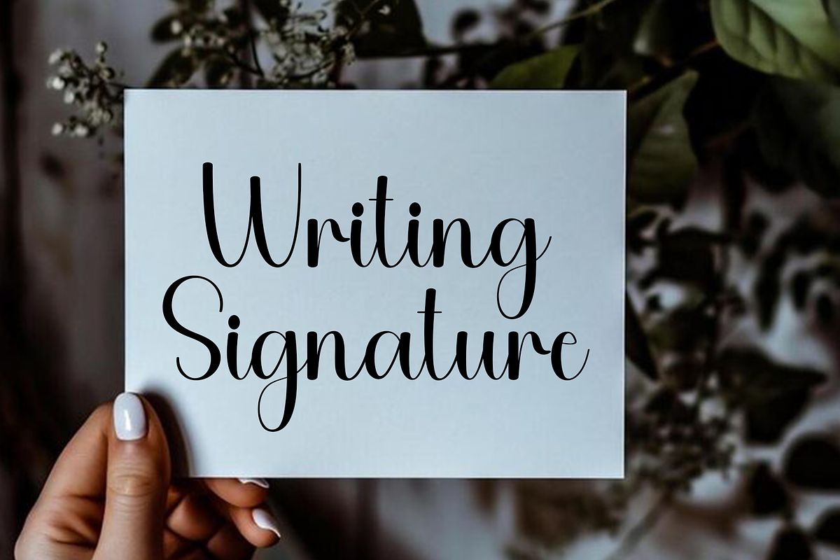 Creative Handwritten, a Handwritten Font by FreshTypeINK (Photo 3 of 8)