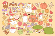 Haunted Cottagecore Halloween Bundle, a Seasonal Illustration by Huxmay (Thumbnail 3 of 7)