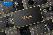 Lexus – Business Keynote Template, a Presentation Template by Dens Creative Studio (Thumbnail 1 of 6)