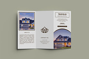 DL Tri-Fold Brochure Mockup, an Advertising Mockup by GraphicWindow (Thumbnail 3 of 7)