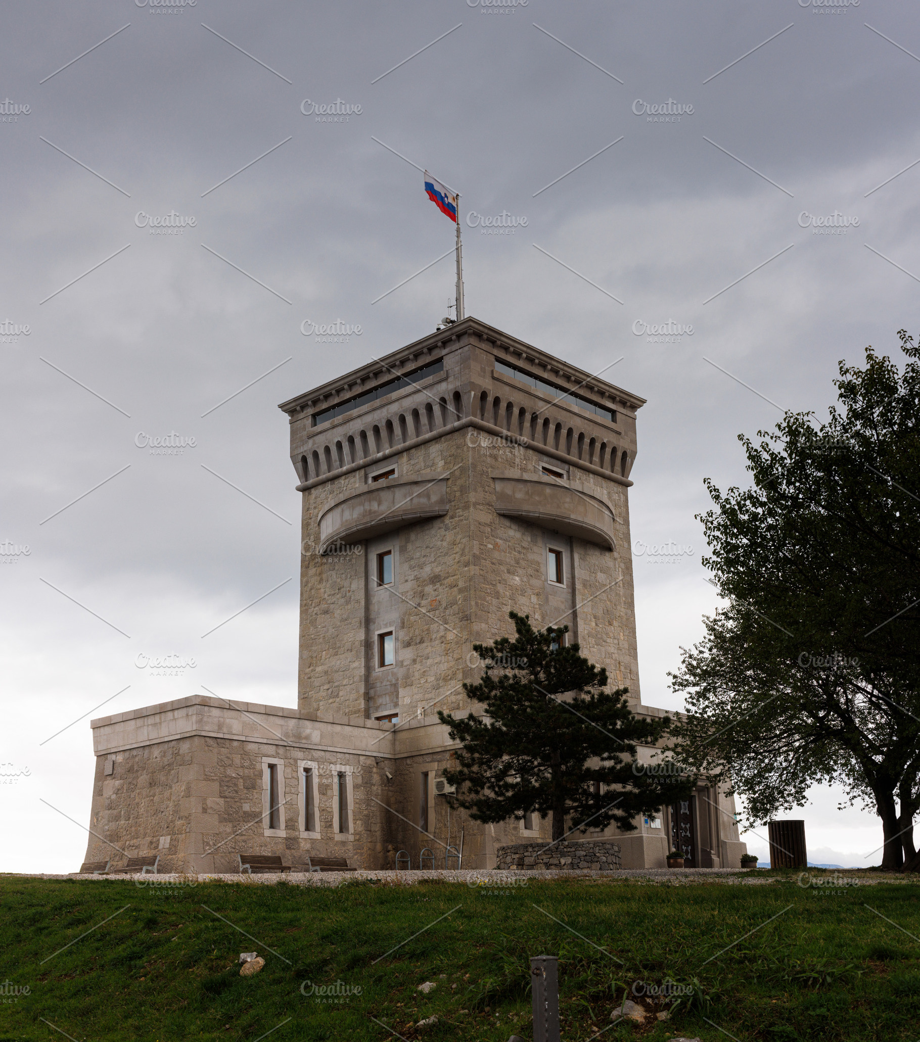 Cerje watchtower, Slovenia, an Architecture Photo by Bepslabor