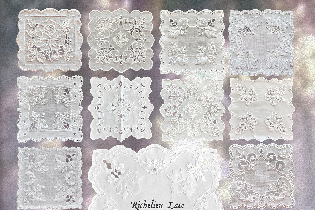 Richelieu Lace Doilies, an Object Graphic by Purple (Photo 12 of 13)