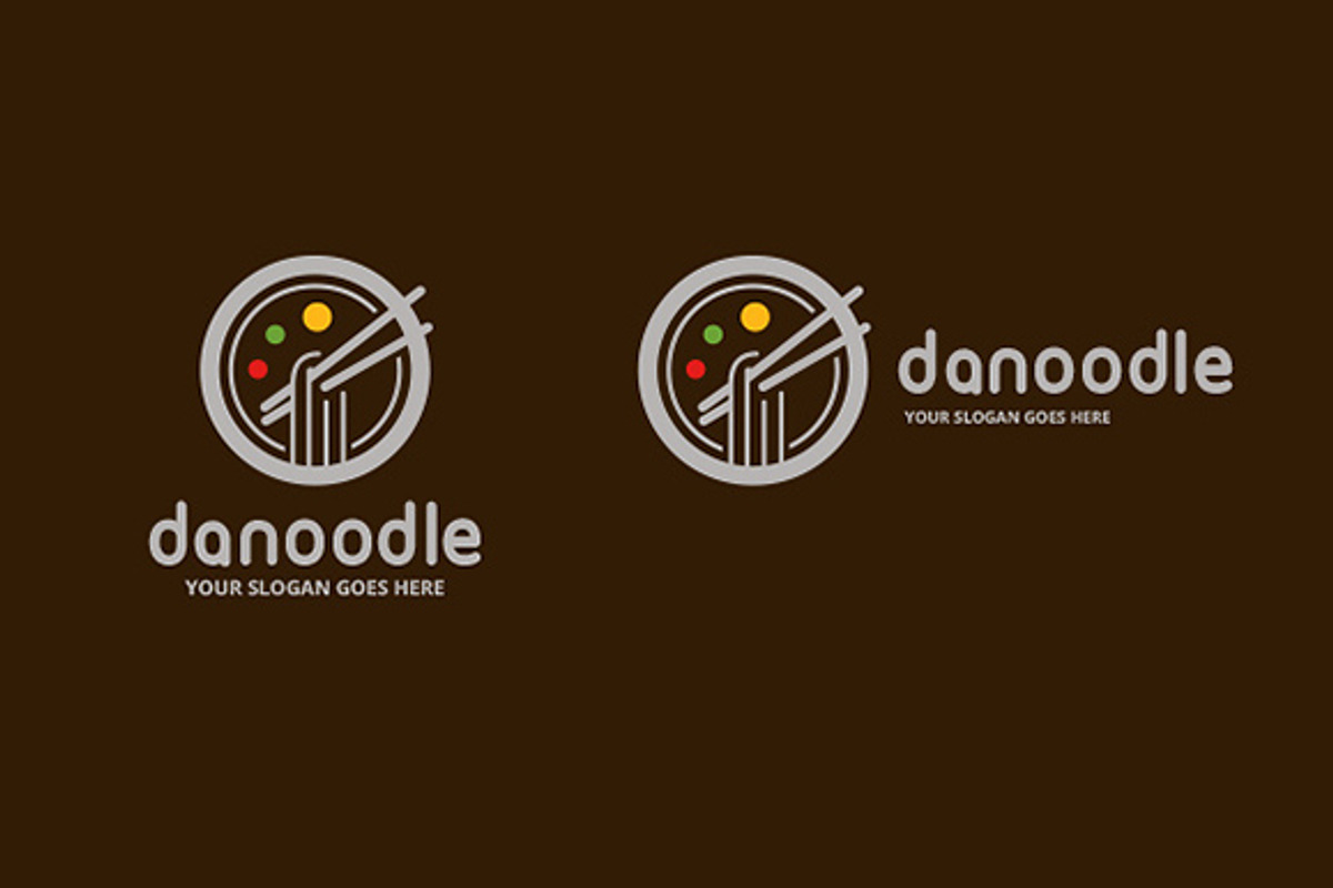 Noodle Logo Template, a Branding & Logo Template by salmon.black (Photo 4 of 4)