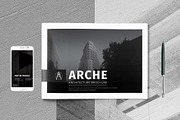 A5 Architecture Brochure, a Brochure Template by New Lines (Thumbnail 1 of 12)