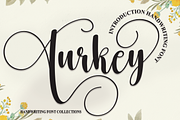 Turkey | Script Font, a Script Font by Scratchones (Thumbnail 1 of 6)