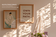 LILAC MORNING | Frame mockup set, a Household Mockup by SCHÉRI (Thumbnail 11 of 17)