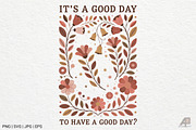 Boho Retro Flowers Quotes Bundle, an Illustration by Actual Pixel (Thumbnail 3 of 12)