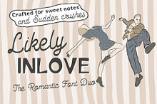 Likely Inlove – A Charming Font Duo