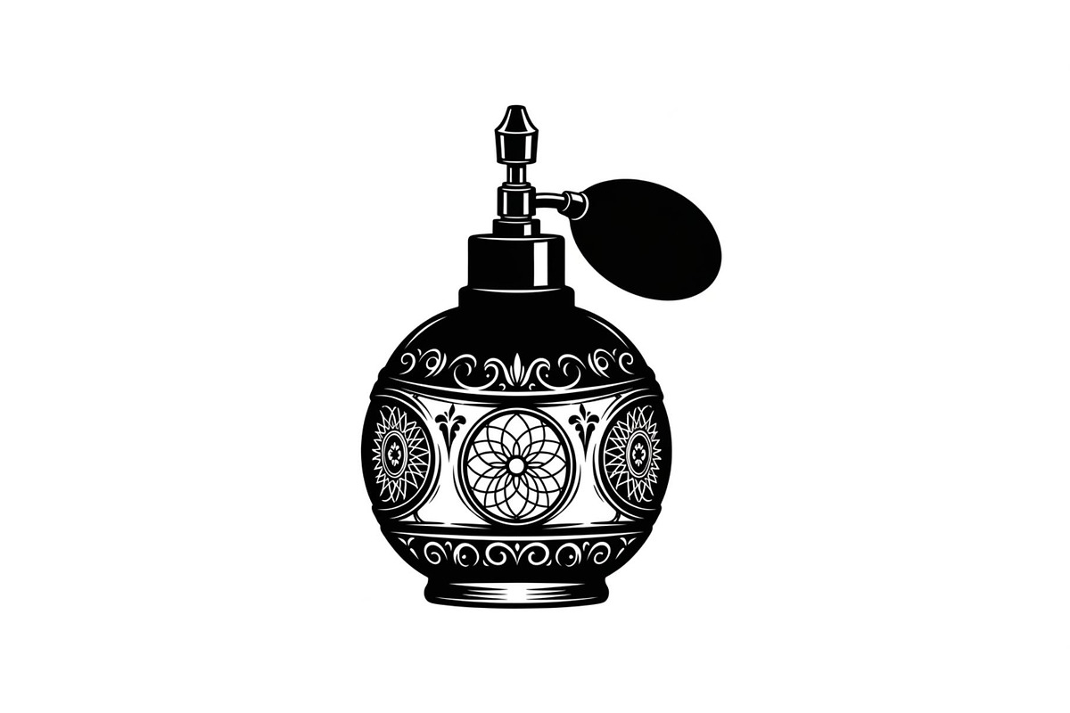 Vintage Perfume Bottle Bundle, an Illustration by Creativeshirt (Photo 25 of 31)