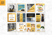 GOLD Social Media Pack, a Social Media Template by MahmoudWally (Thumbnail 2 of 7)