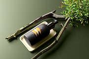 Dark Plastic Cosmetic Mockup Bundle, a Cups & Container Mockup by pmvch (Thumbnail 62 of 111)