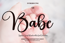 Babe | Script Font