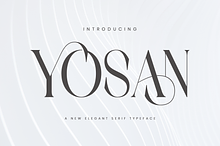 Yosan - Elegant Serif Font