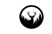 Beautiful deer forest circle art, an Illustration by Amazin_art (Thumbnail 19 of 32)