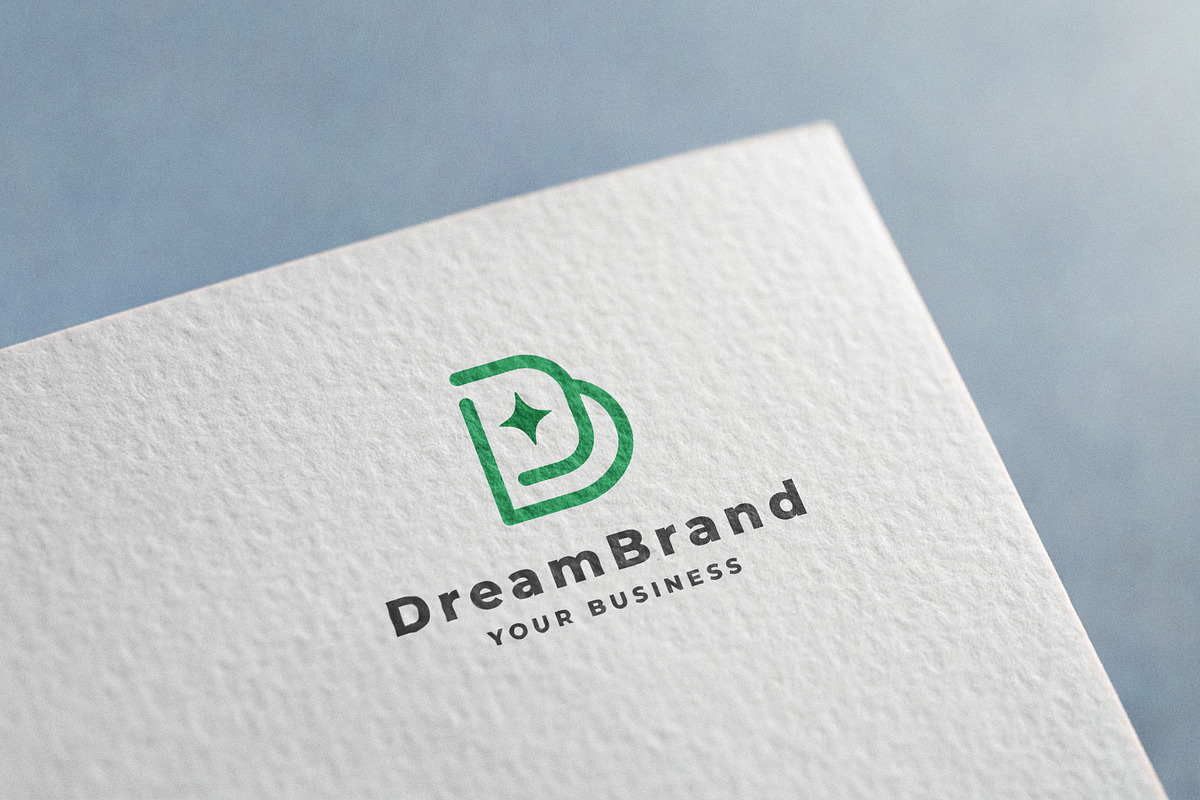 Dream Brand Letter D Star Logo, a Branding & Logo Template by Design_Planet (Photo 3 of 3)