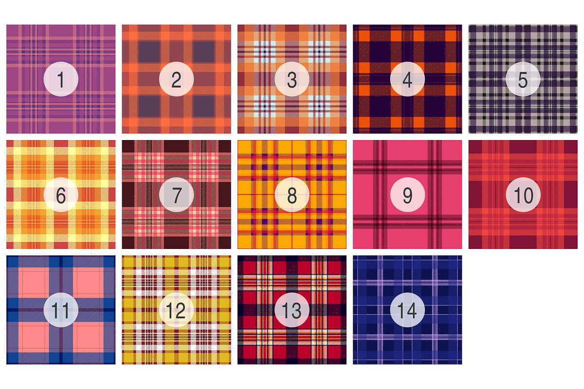 #186 Halloween Patterns, a Pattern Graphic by Plaid4You (Photo 2 of 5)