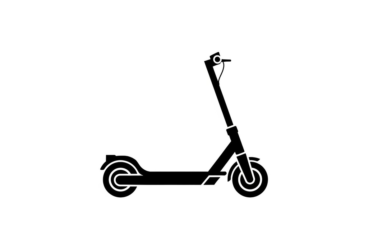 Electric Scooter Silhouette Set, a Graphic by musafir_fashion (Photo 9 of 12)