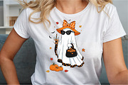 Cute Funny Ghost Pumpkin Halloween P, an Illustration by Sublimation Artist (Thumbnail 4 of 9)