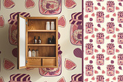 Vintage Jam Jars patterns & clipart, a Food Illustration by Carpet Tapete Pretzel (Thumbnail 5 of 13)