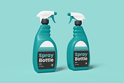 Spray Bottle Product Label Mockup, a Household Mockup by DSNA Mockup (Thumbnail 2 of 5)