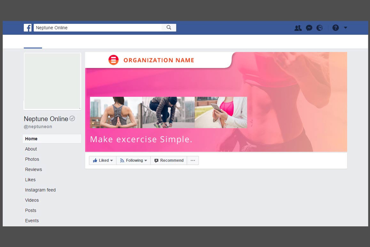 Cool Facebook Cover Template, a Social Media Template by NeptuneDesign (Photo 4 of 4)