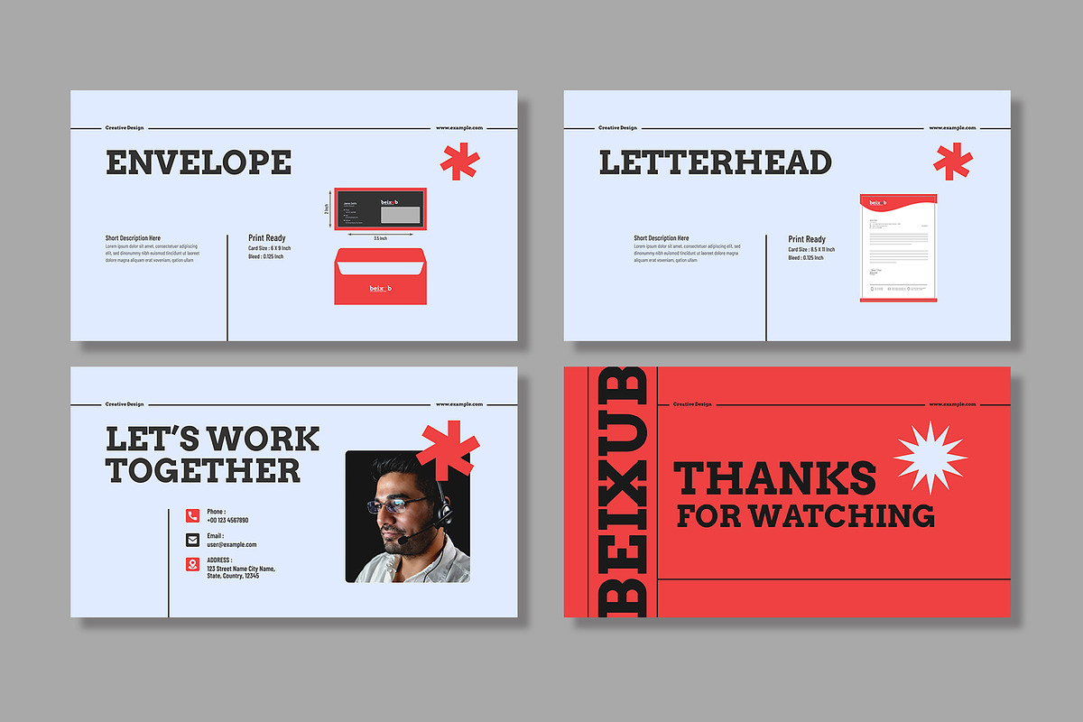 Creative And Bold Brand Guideline preview 7