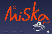 CS Miska Pixel, a Handwritten Font by Craft Supply Co. (Thumbnail 1 of 8)