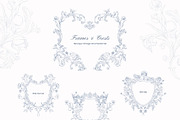 Baroque Vintage Ornamental set, a Decorative Illustration by Yuliia Lashevska (Thumbnail 11 of 19)