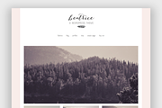 Beatrice Wordpress Theme, a WordPress Template by brave + beautiful designs (Thumbnail 1 of 4)