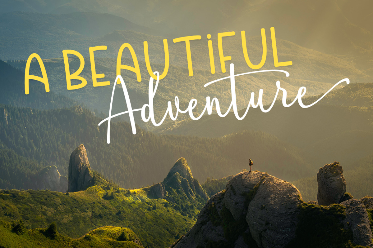Back To School Font Duo, a Script Font by Rotterlab Studio (Photo 9 of 10)